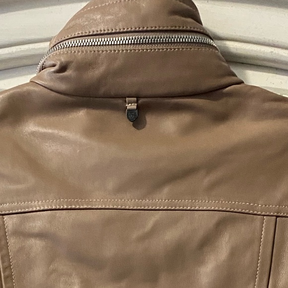 NWOT RUDSAK Motto Bomber Leather Jacket Size XS|TP - Picture 15 of 16